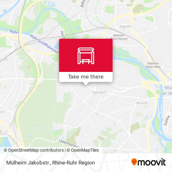 Mülheim Jakobstr. map