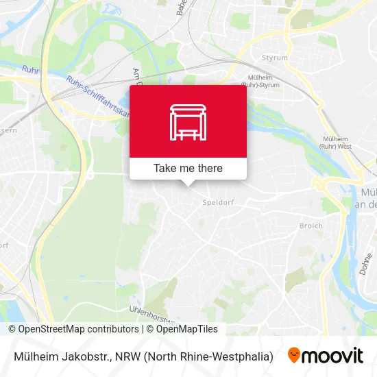 Карта Mülheim Jakobstr.