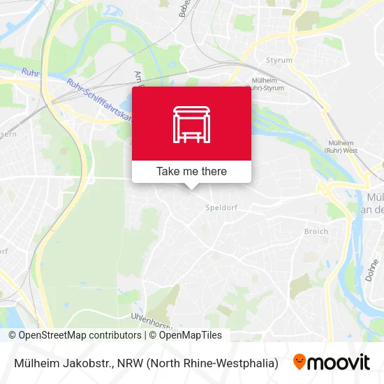 Карта Mülheim Jakobstr.