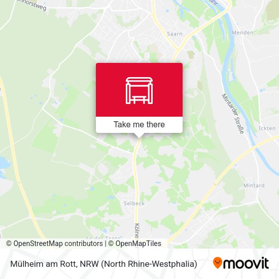 Карта Mülheim am Rott