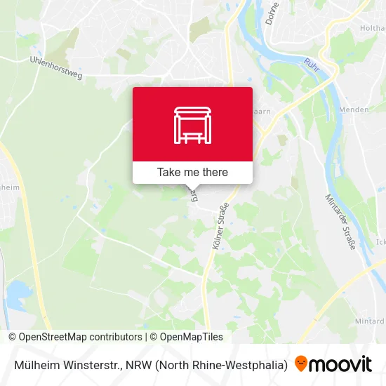 Карта Mülheim Winsterstr.