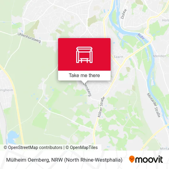 Карта Mülheim Oemberg