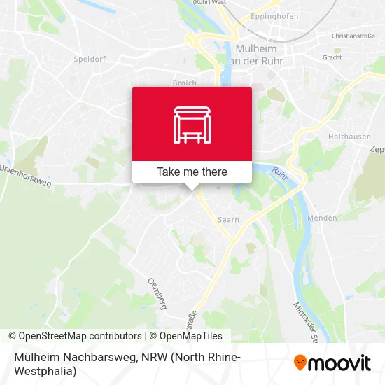 Карта Mülheim Nachbarsweg