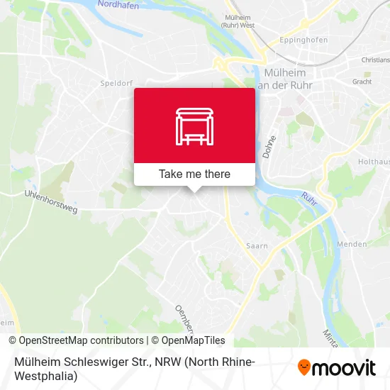 Карта Mülheim Schleswiger Str.