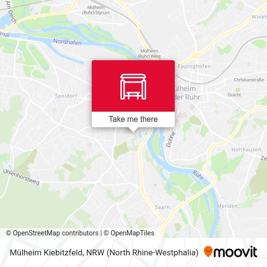 Карта Mülheim Kiebitzfeld