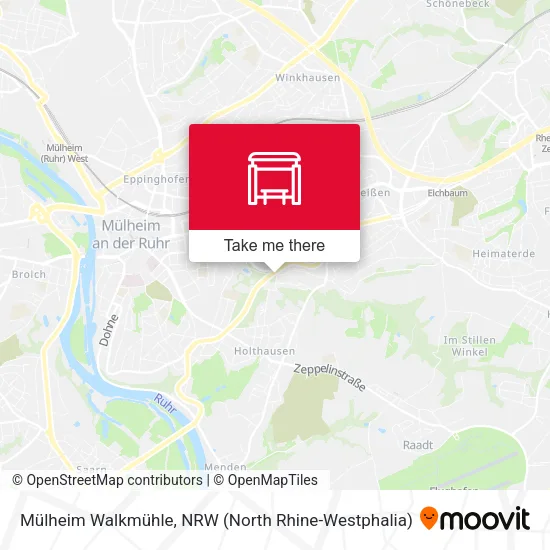 Карта Mülheim Walkmühle