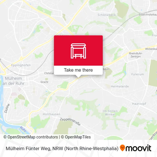 Карта Mülheim Fünter Weg