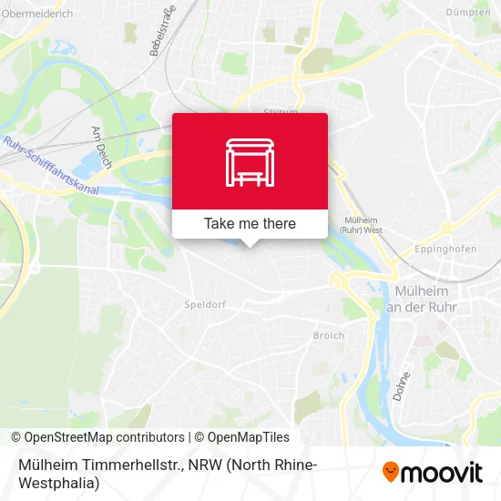 Карта Mülheim Timmerhellstr.