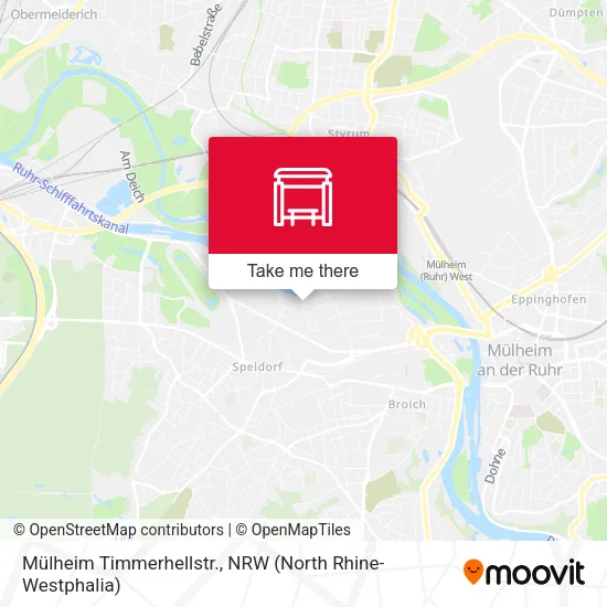 Карта Mülheim Timmerhellstr.