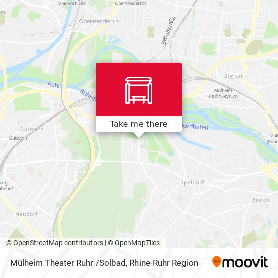 Mülheim Theater Ruhr /Solbad map