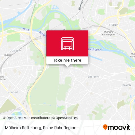Mülheim Raffelberg map