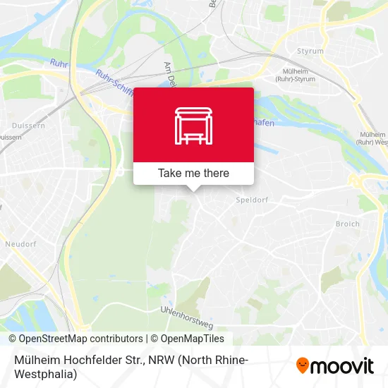 Карта Mülheim Hochfelder Str.