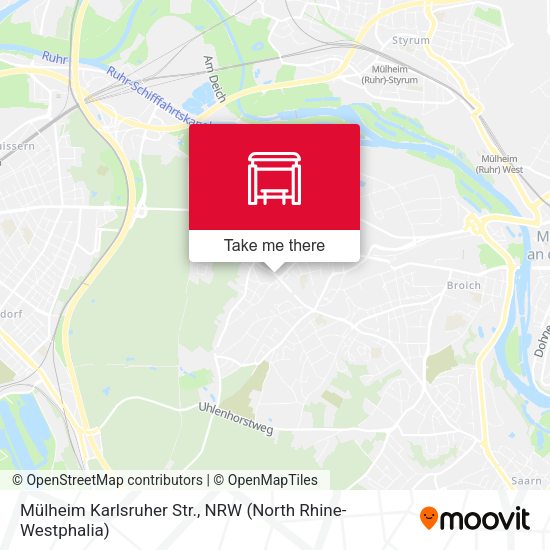 Карта Mülheim Karlsruher Str.