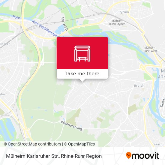 Mülheim Karlsruher Str. map