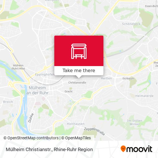 Mülheim Christianstr. map