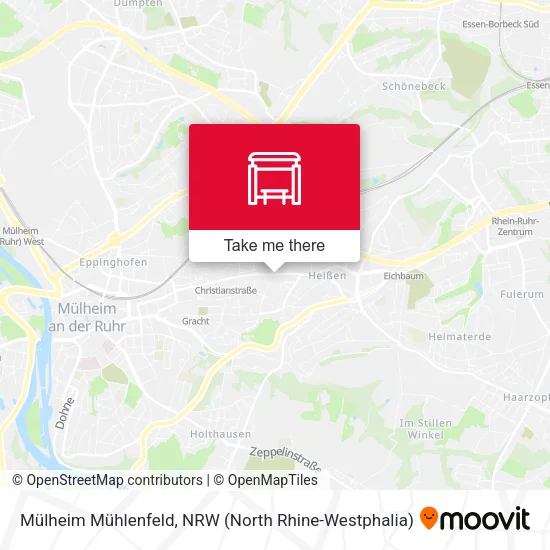 Карта Mülheim Mühlenfeld