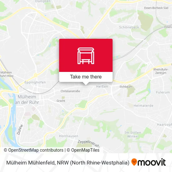 Карта Mülheim Mühlenfeld