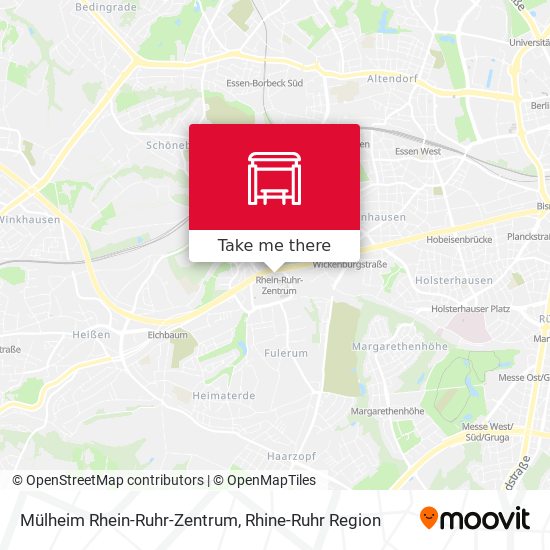 Mülheim Rhein-Ruhr-Zentrum map