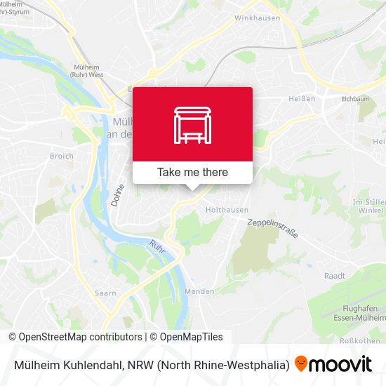 Mülheim Kuhlendahl map