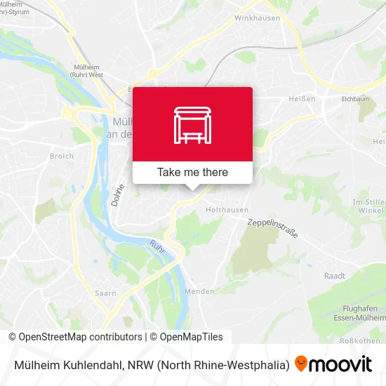 Карта Mülheim Kuhlendahl