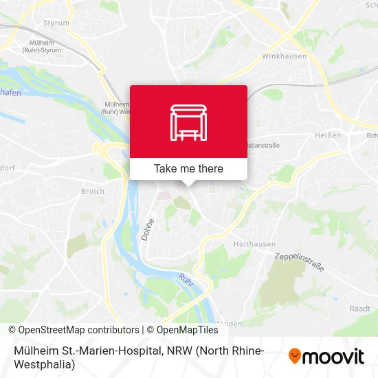 Mülheim St.-Marien-Hospital map