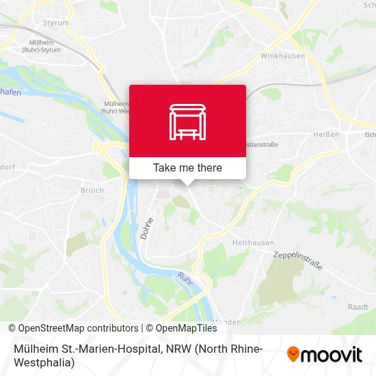 Mülheim St.-Marien-Hospital map
