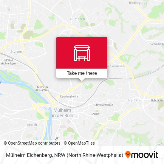 Карта Mülheim Eichenberg