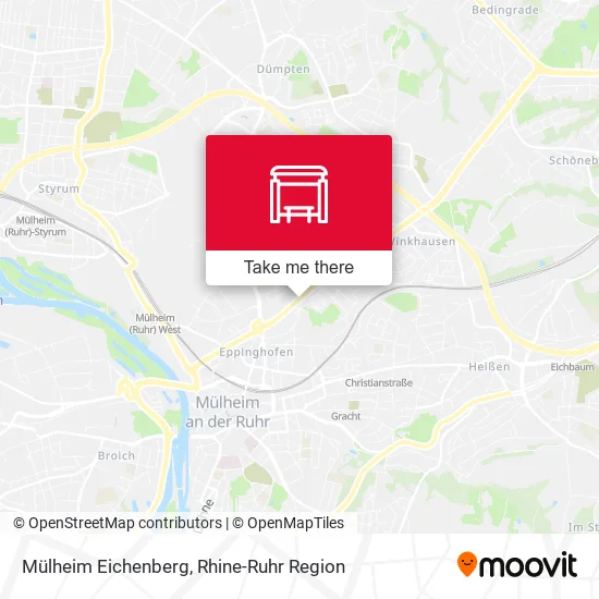 Карта Mülheim Eichenberg