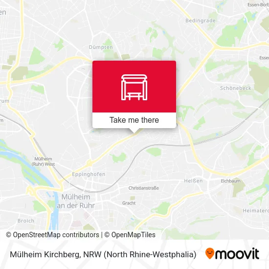 Карта Mülheim Kirchberg