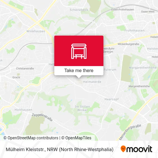 Карта Mülheim Kleiststr.