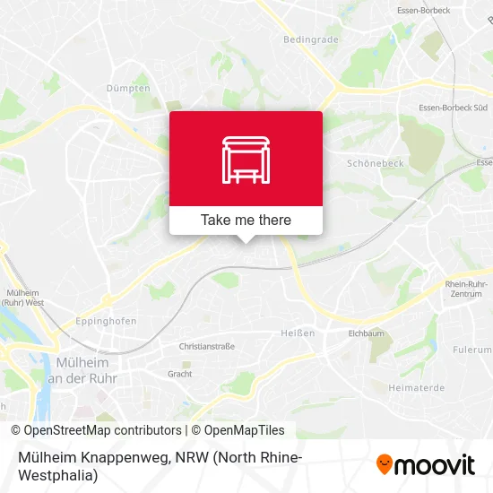 Карта Mülheim Knappenweg