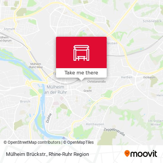 Mülheim Brückstr. map