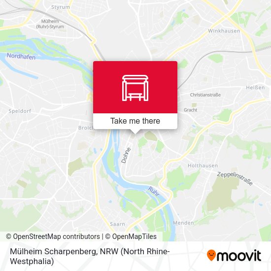 Карта Mülheim Scharpenberg