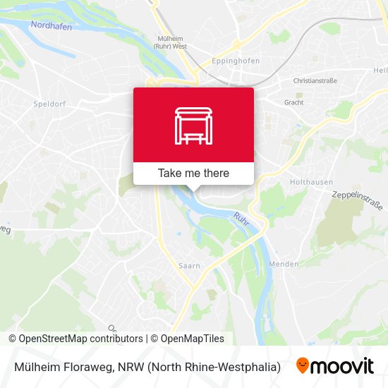 Карта Mülheim Floraweg