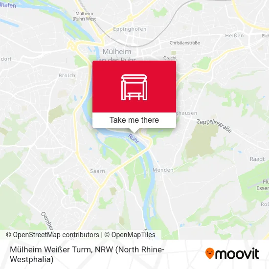 Карта Mülheim Weißer Turm