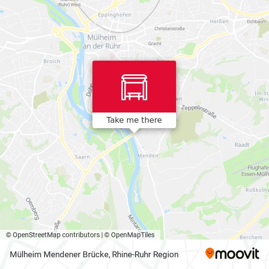 Mülheim Mendener Brücke map