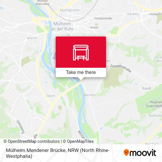 Карта Mülheim Mendener Brücke