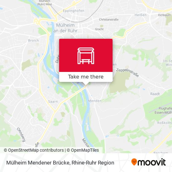 Mülheim Mendener Brücke map