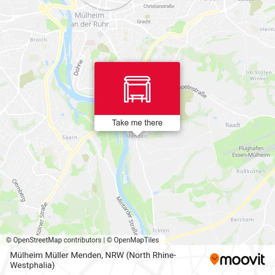 Карта Mülheim Müller Menden