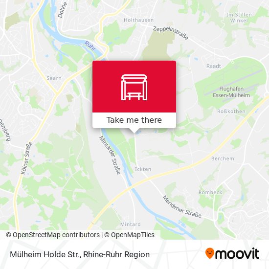 Mülheim Holde Str. map