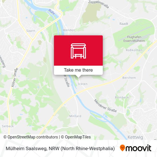 Карта Mülheim Saalsweg