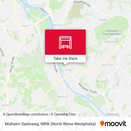 Карта Mülheim Saalsweg