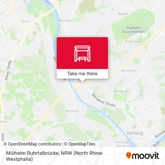 Карта Mülheim Ruhrtalbrücke