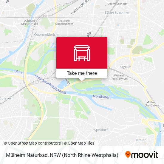 Карта Mülheim Naturbad