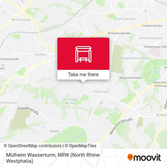 Карта Mülheim Wasserturm