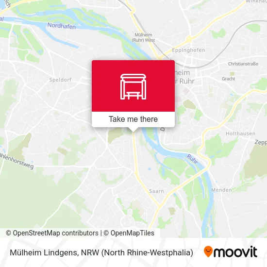 Карта Mülheim Lindgens