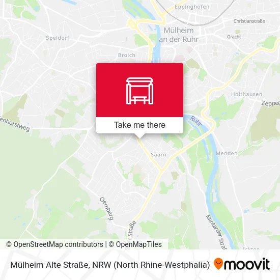 Карта Mülheim Alte Straße