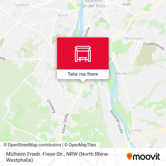 Карта Mülheim Friedr.-Freye-Str.