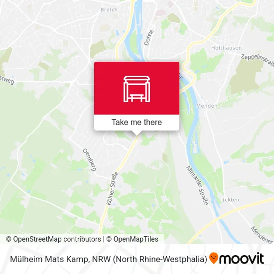 Карта Mülheim Mats Kamp