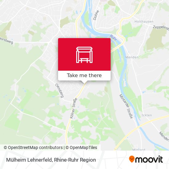 Mülheim Lehnerfeld map
